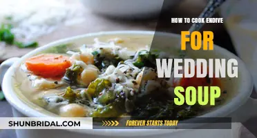 Perfectly Cooked Endive for Wedding Soup: A Simple, Elegant Recipe