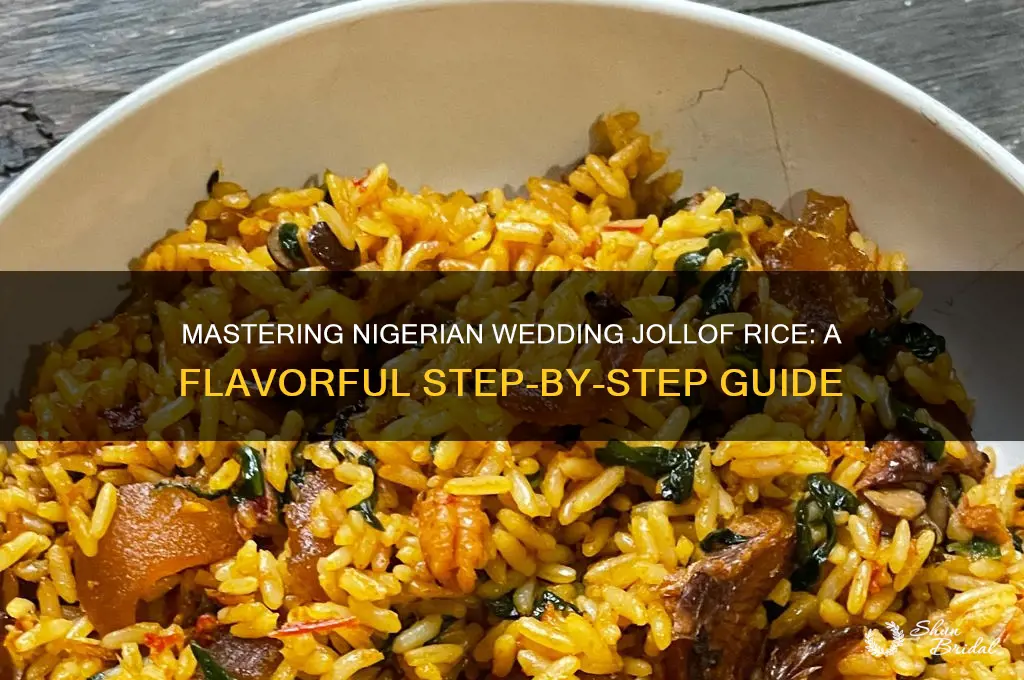 how to cook nigerian wedding jollof rice