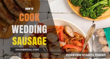 Mastering the Art of Cooking Perfect Wedding Sausage at Home