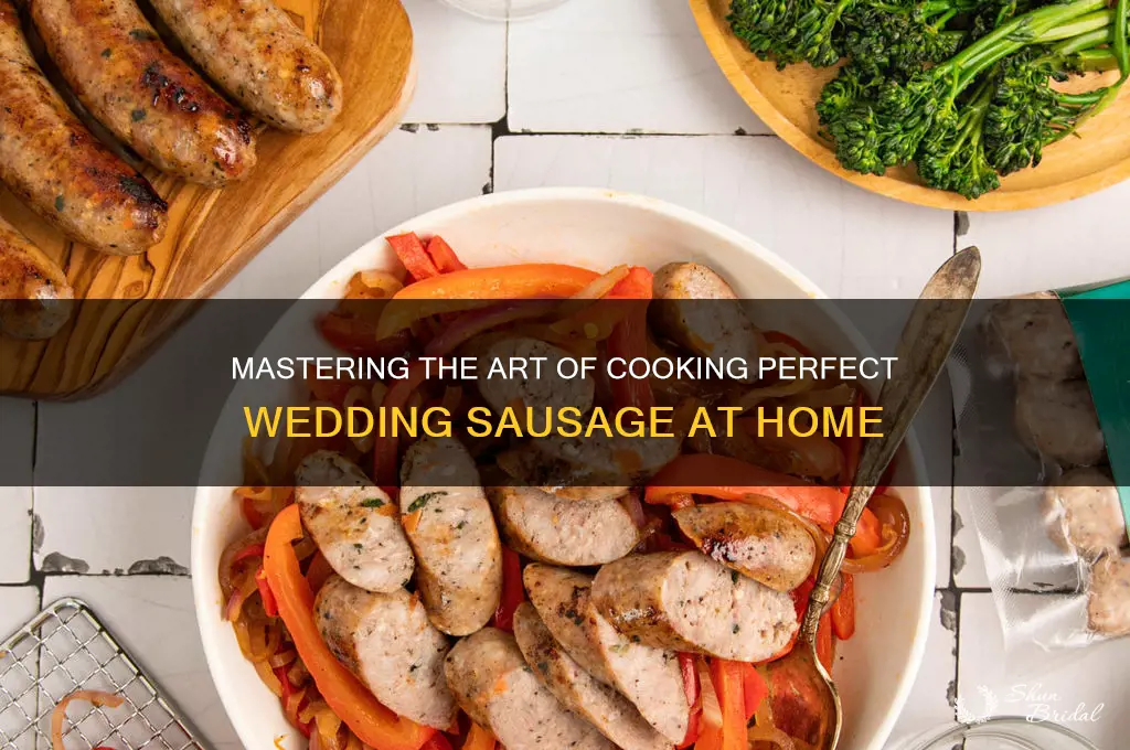 how to cook wedding sausage