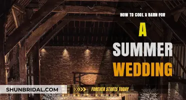 Beat the Heat: Cooling Your Barn for a Summer Wedding