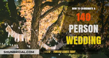 Mastering the Art of Coordinating a 140-Person Wedding: Tips & Tricks