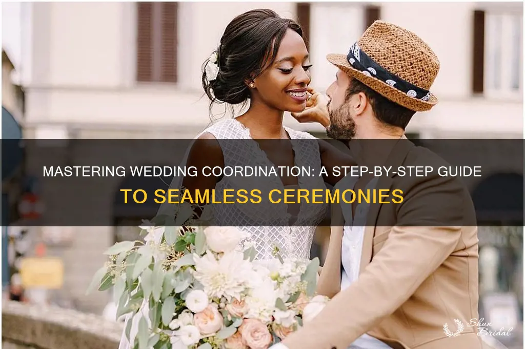 how to coordinate a wedding ceremony