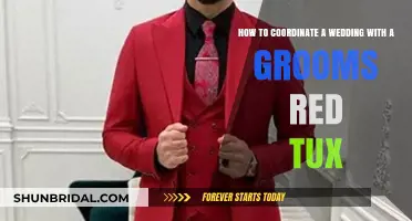 Bold & Dashing: Coordinating a Wedding with a Red Groom's Tux