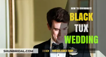Elegant Black Tux Wedding Coordination: Tips for a Timeless Look