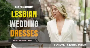 Lesbian Wedding Dresses: Coordinating Your Style