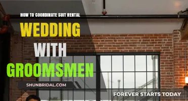 Coordinating Groomsmen Suit Rentals for a Seamless Wedding Look