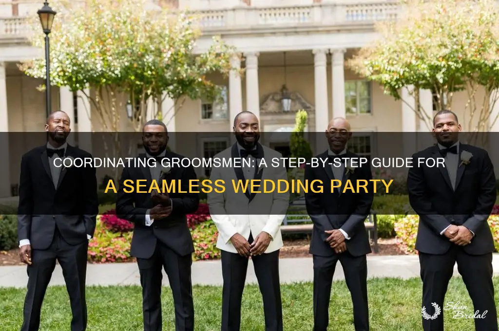 how to coordineate groomsmen