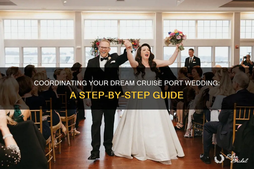 how to cooridate wedding at cruise port