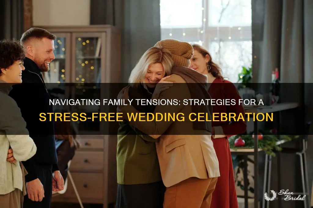 how to cope with difficult family members at a wedding