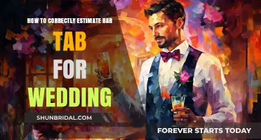 Mastering Your Wedding Bar Tab: Accurate Estimation Tips and Tricks
