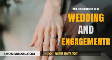 Mastering the Art of Wearing Your Wedding and Engagement Rings