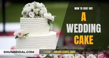 Planning a Wedding: Costing the Cake