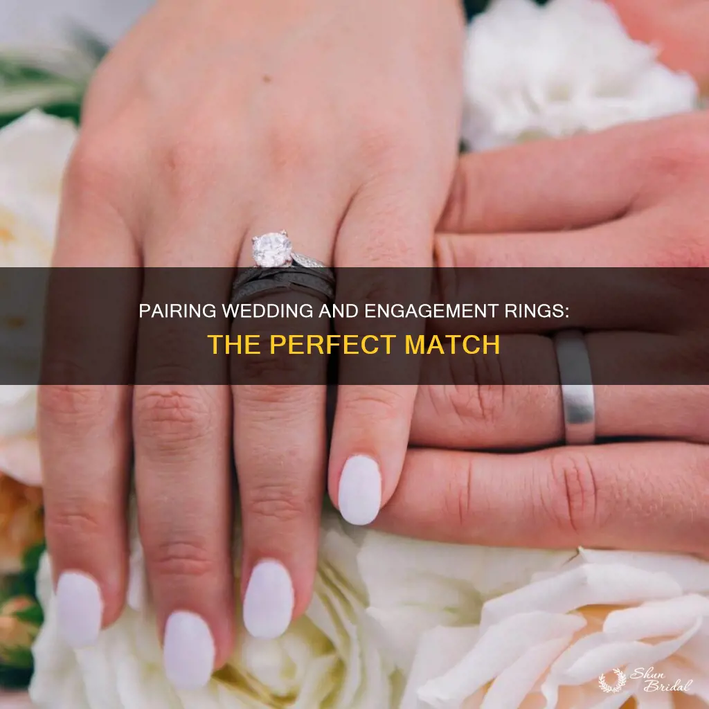 how to couple wedding ring to engagement ring