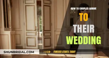 Elegant Wedding Arrivals: Creative Ways for Couples to Make a Grand Entrance