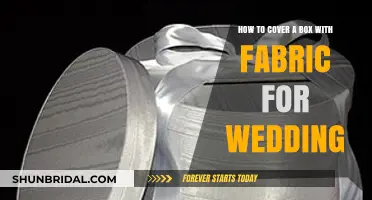 Elegant DIY Fabric-Covered Box Ideas for Your Wedding Decor