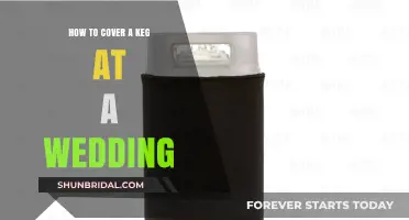 Elegant Keg Cover Ideas for Your Wedding Celebration