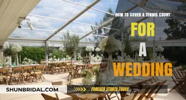 Transforming Tennis Courts into Dream Wedding Venues: A Step-by-Step Guide