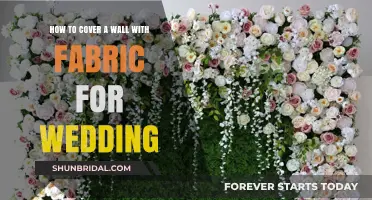 Elegant Fabric Wall Covering Ideas for Your Dream Wedding Décor
