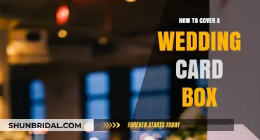 Elegant DIY Wedding Card Box Covering Ideas for Your Special Day