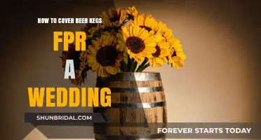 Creative Ways to Decorate Beer Kegs for Your Wedding Celebration