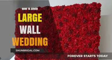 Creative Ideas for Decorating Large Walls at Your Wedding