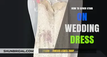 Concealing Stains: Wedding Dress Hacks and Tricks