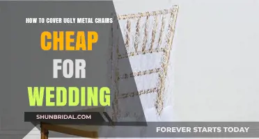 Budget-Friendly Ways to Transform Ugly Metal Chairs for Your Wedding
