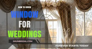 Elegant Window Covering Ideas for Stunning Wedding Decorations