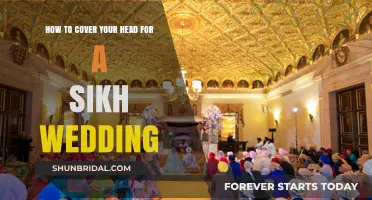 Elegant Sikh Wedding Head Covering Guide: Traditions & Styles