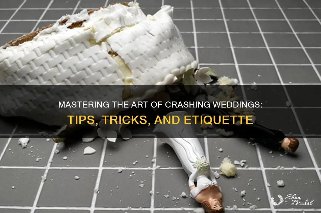 how to crach a wedding