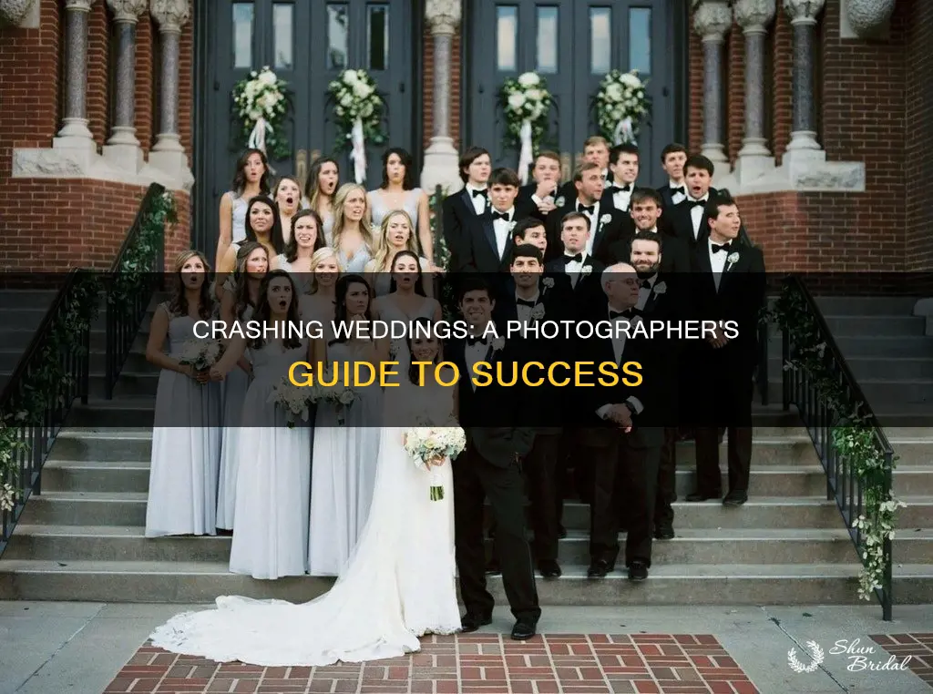 how to crash a wedding as a photographer