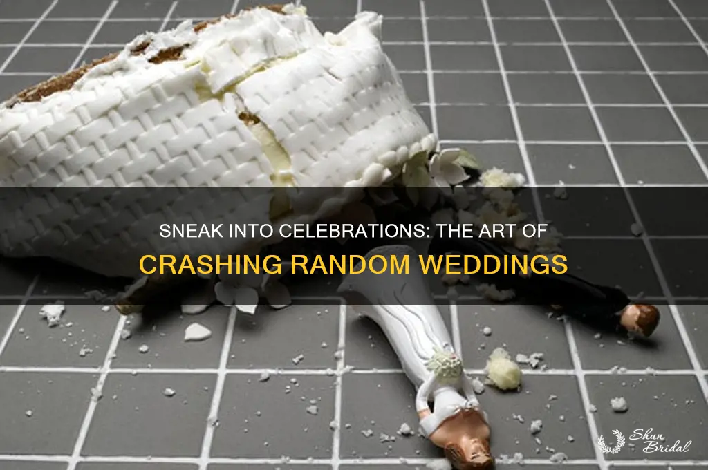 how to crash random weddings