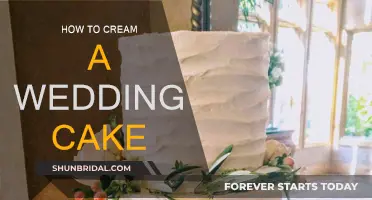 Creating a Creamy Wedding Cake Masterpiece