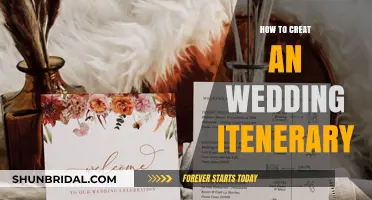 Crafting Your Perfect Wedding Itinerary: A Step-by-Step Guide