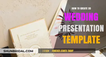 Crafting Stunning 3D Wedding Presentation Templates: A Step-by-Step Guide