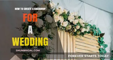 Crafting the Perfect Wedding Backdrop: Creative DIY Ideas and Tips