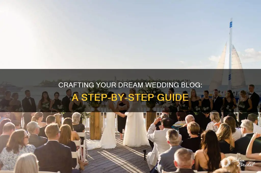 how to create a blog for my wedding