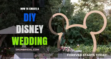 Magical DIY Disney Wedding: Crafting Your Fairy Tale on a Budget