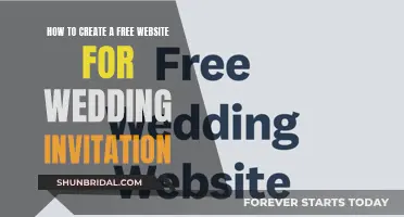 Creating a Wedding Website: Free and Easy Steps