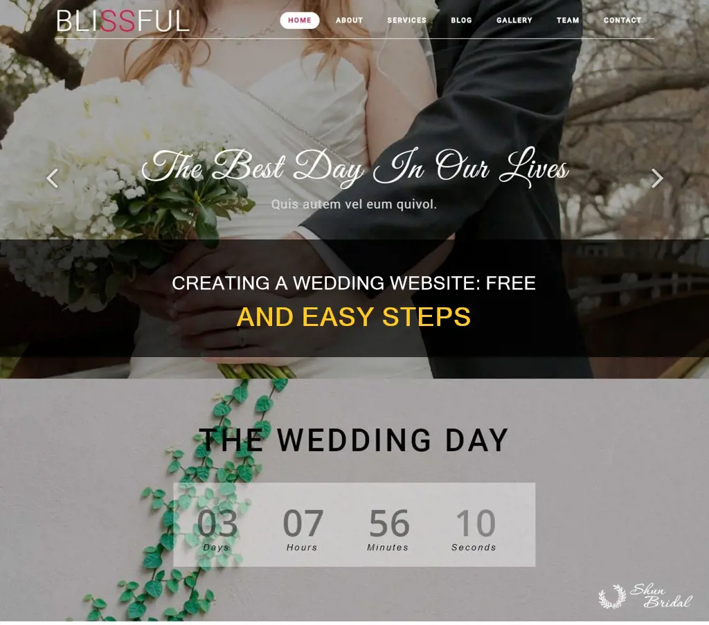 how to create a free website for wedding invitation