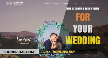 Create Your Dream Wedding Website for Free: Easy Steps