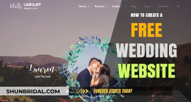 Create Your Dream Wedding Website for Free: Easy Steps