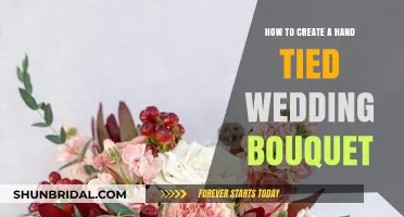 Elegant Hand-Tied Wedding Bouquet: A Step-by-Step DIY Guide
