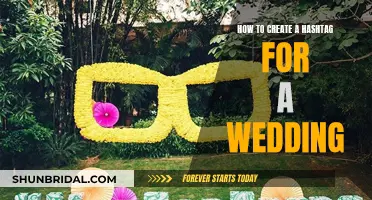 Creating a Wedding Hashtag: A Guide to Tying the Knot Online