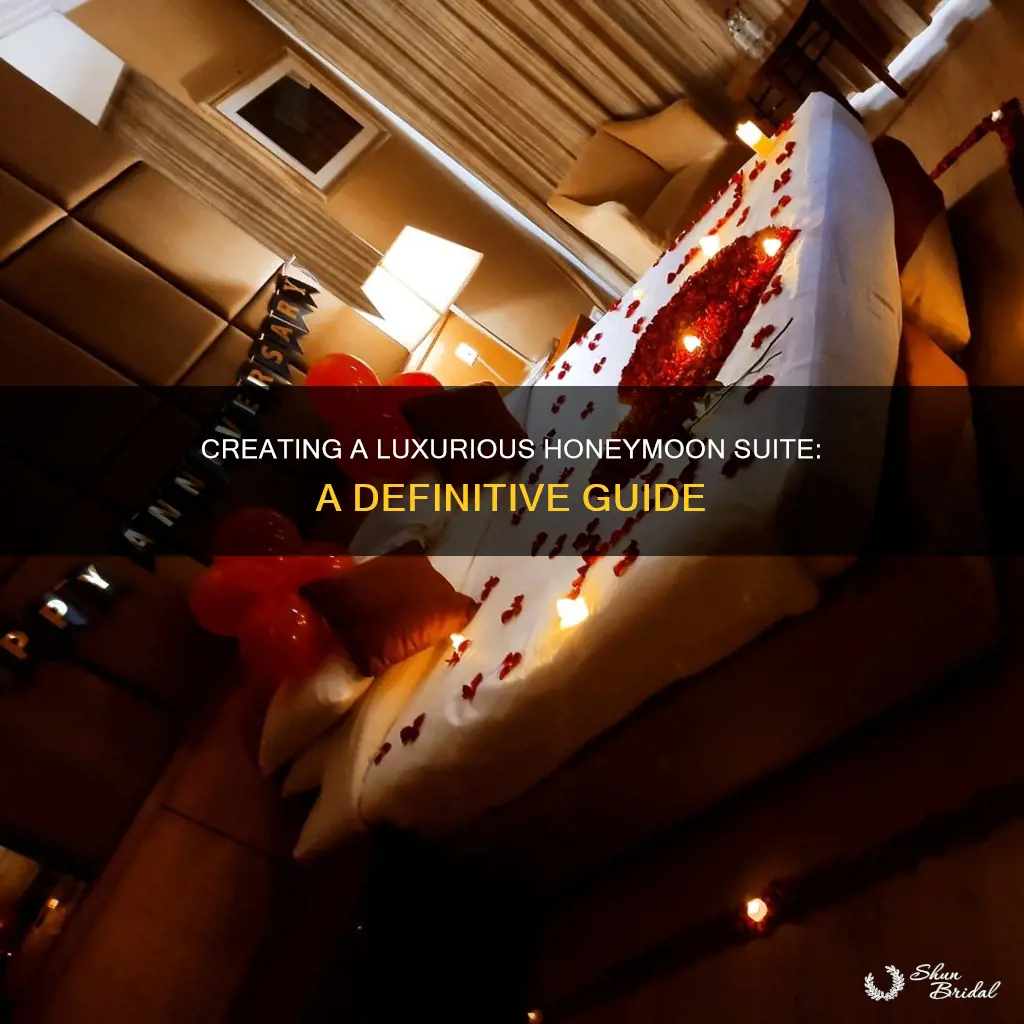 how to create a honeymoon suite