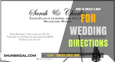 Crafting a Custom Wedding Map: Easy DIY Direction Guide
