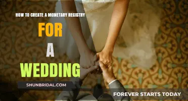 Creating a Wedding Monetary Registry: Tips and Tricks