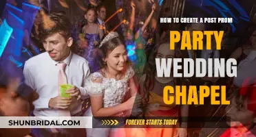 Transform Your Wedding Chapel into a Magical Post-Prom Party Venue