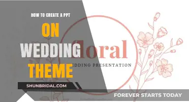 Designing a Stunning Wedding-Themed PowerPoint Presentation: Tips and Tricks